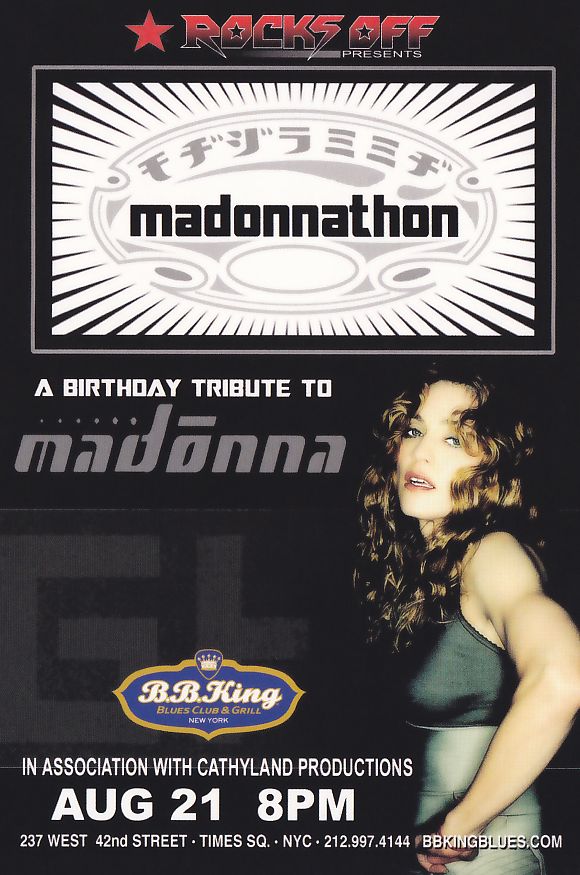 Madonnathon Aug 21